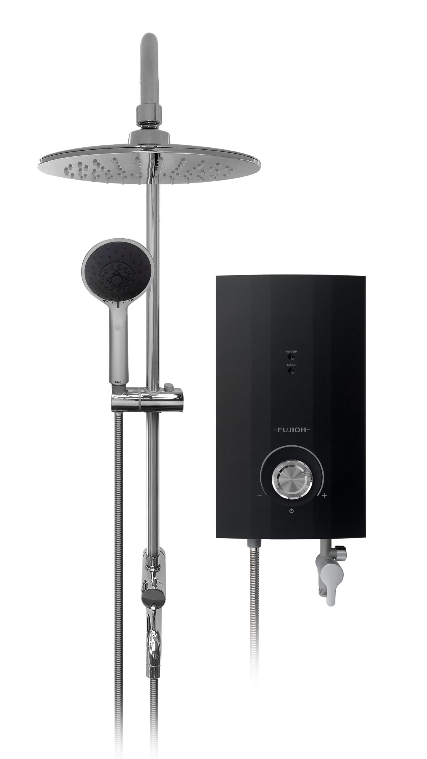 ST_Wave Series_Black (Front) Rain Shower _ Spore