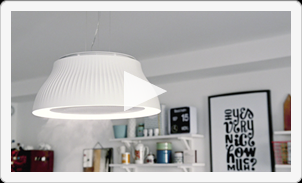 焼肉調理時の吸引の様子