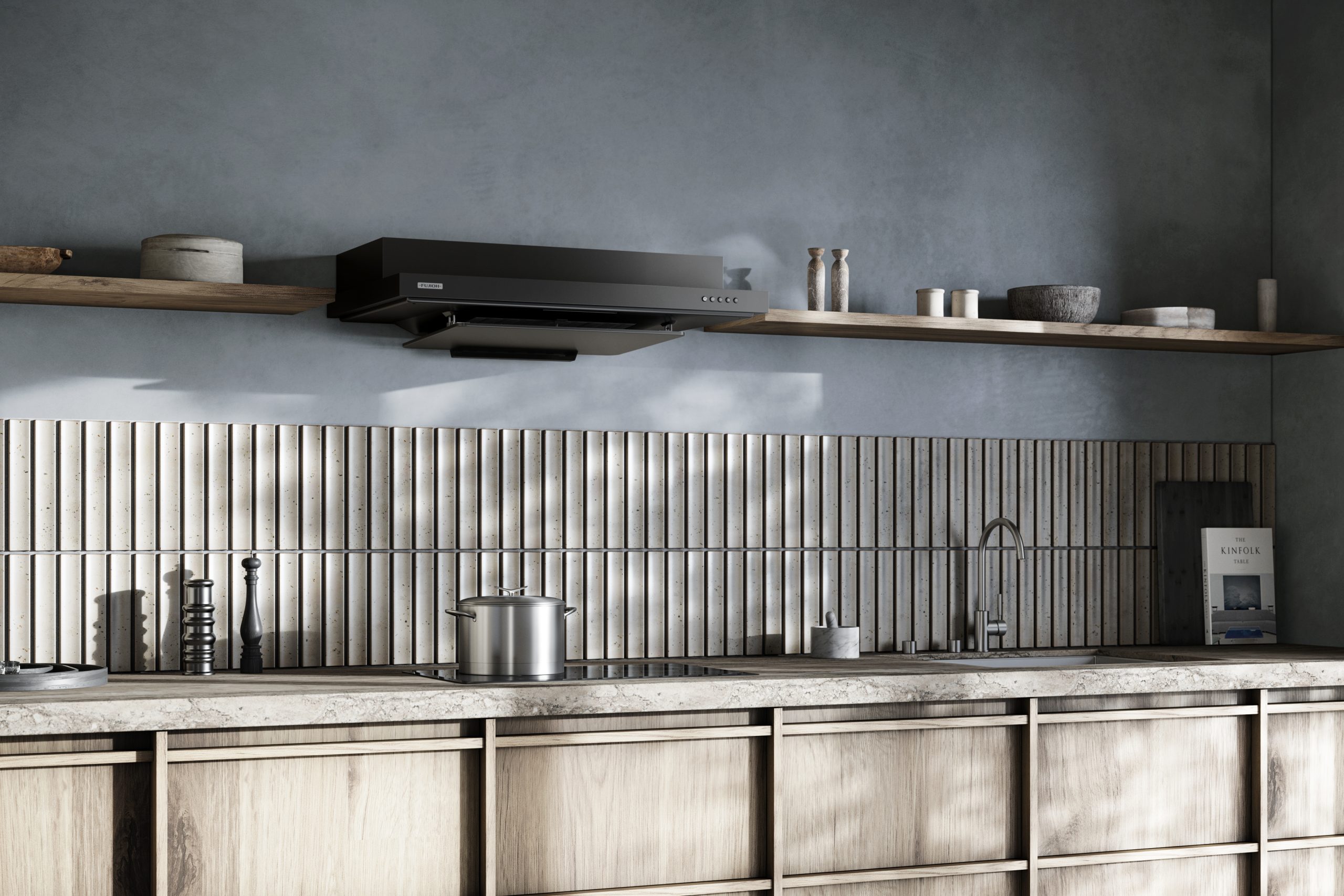 FUJIOH Hood FR-FS2290 Texture Black FUJIOH Hood FR-FS2290 Texture Black