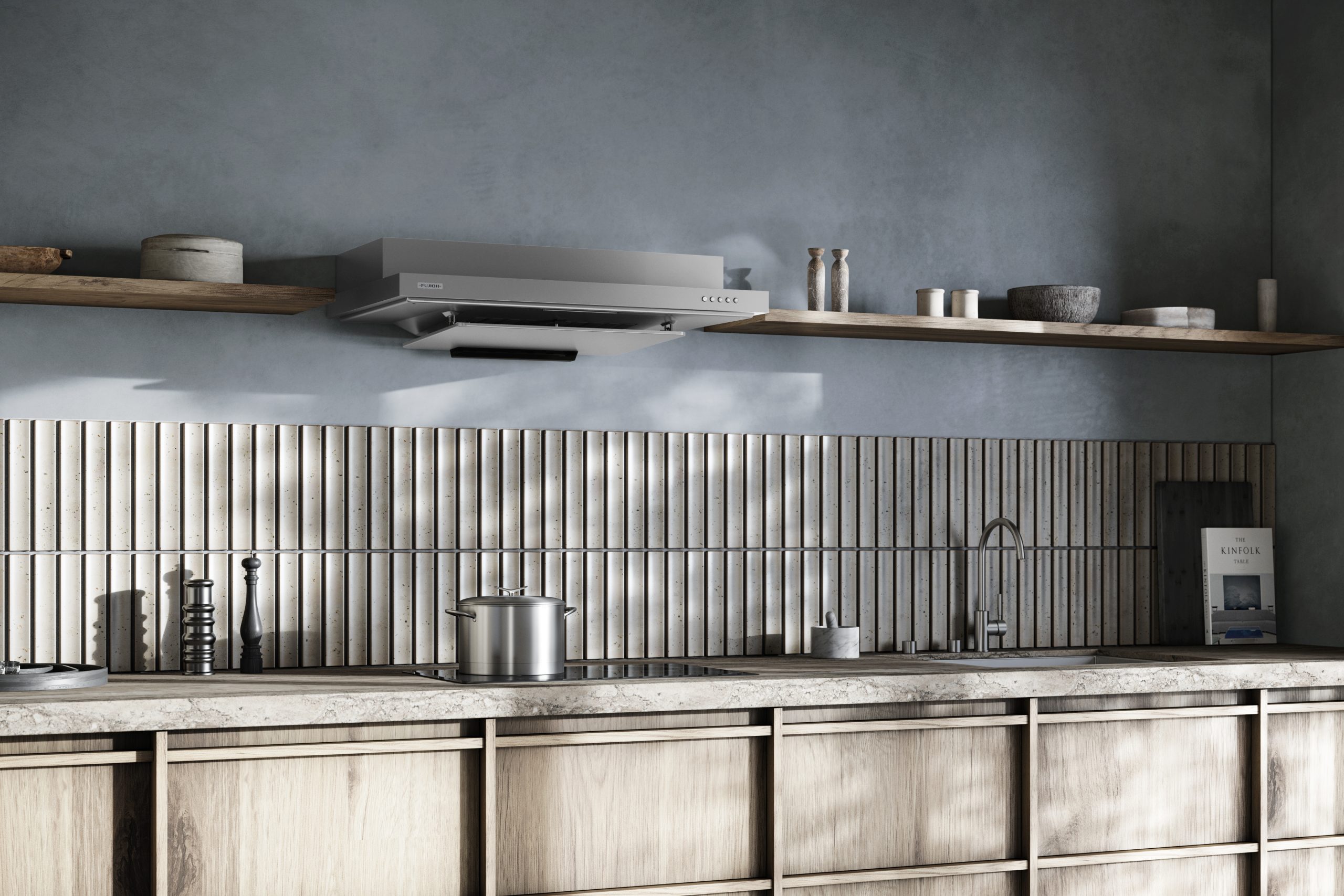 FUJIOH Hood FR-FS2290 Silver Metallic FUJIOH Hood FR-FS2290 Silver Metallic