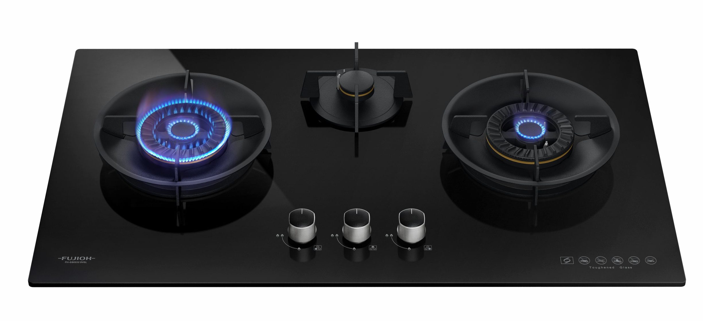 Gas Hob With Sectional Flame Control FH-GS6530 SVSS