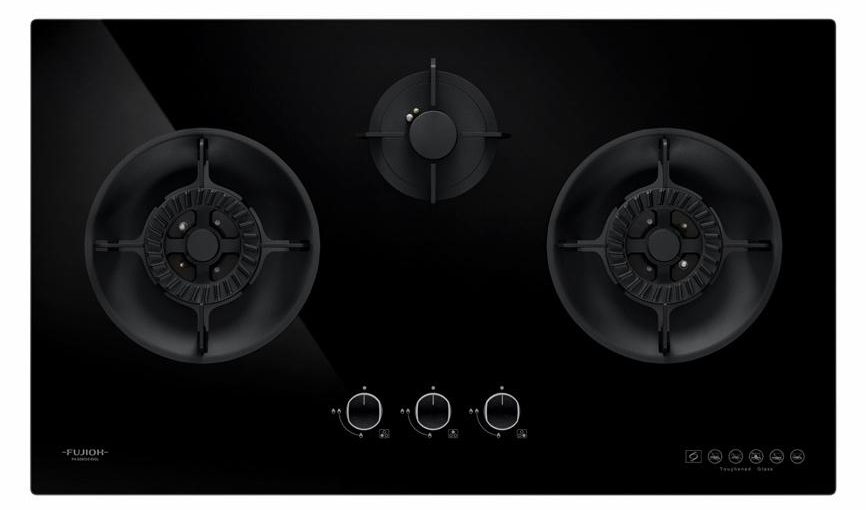 FUJIOH Gas Hob with Sectional Flame Control