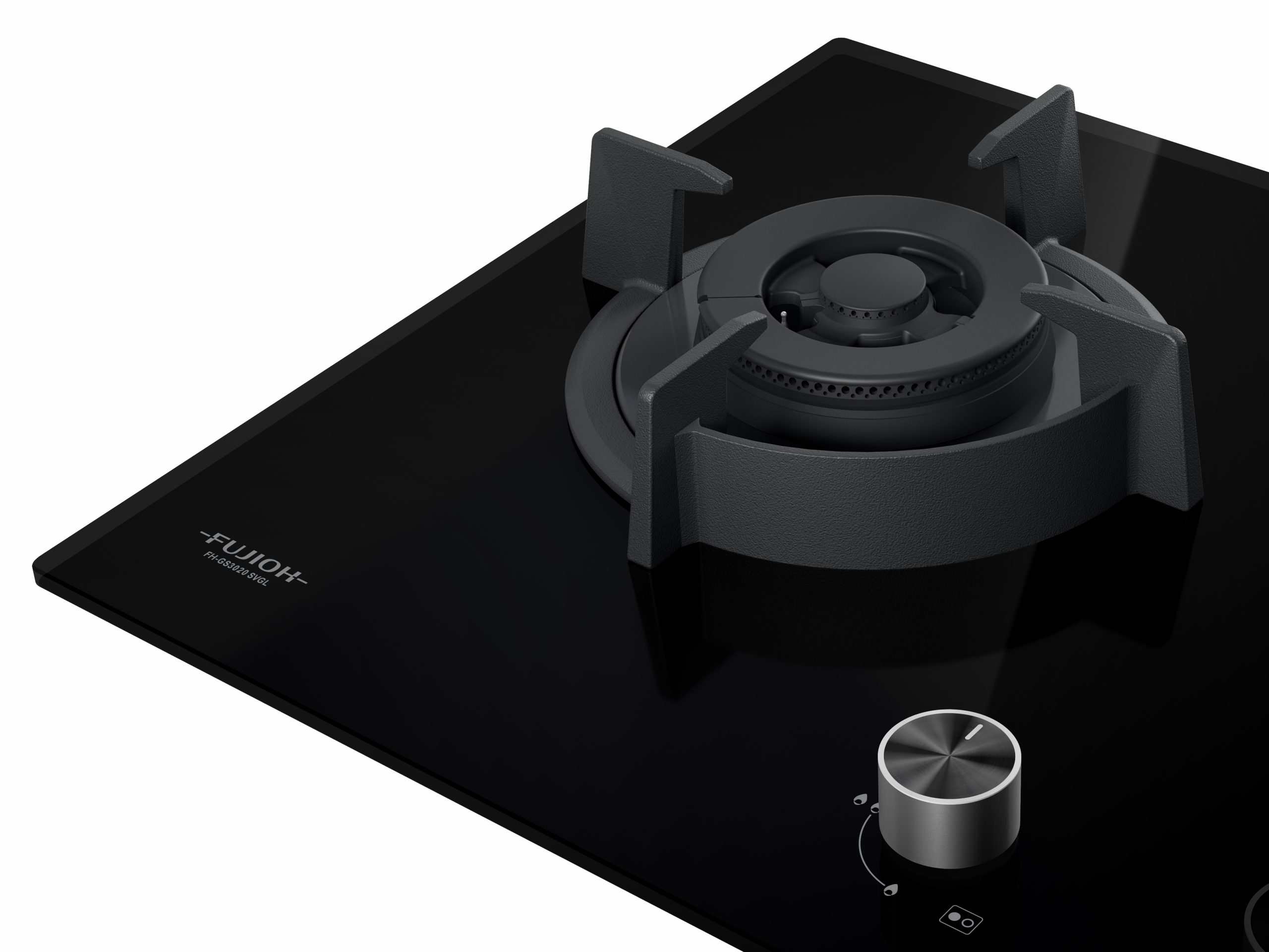 FUJIOH Gas Hob FH-GS30 SVGL Knob Shield
