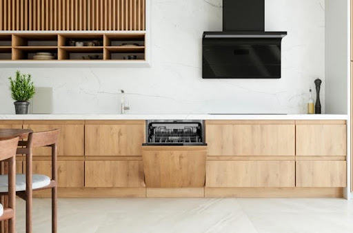 Dishwasher maintenance checklist showing steps to improve drying performance, including cleaning filters and proper loading