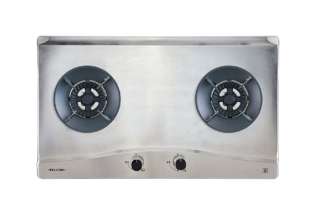 Stainless Steel Gas Hob with 2 Different Burner Size